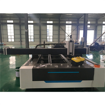 Fleksibilna proizvodnja 1000w cnc mašina za lasersko rezanje vlakana za rezanje metalne ploče