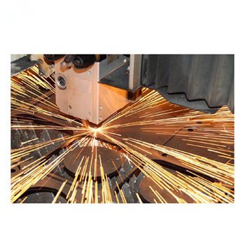 Kompaktna visokokvalitetna visoko precizna primenljiva mašina za lasersko rezanje čeličnog metala i aluminijuma sa cnc vlaknima