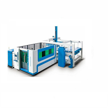 Industrijska 4kw CNC mašina za lasersko rezanje metalnih limova 3015 sa stolom za automatsku zamjenu i zatvorenim poklopcem